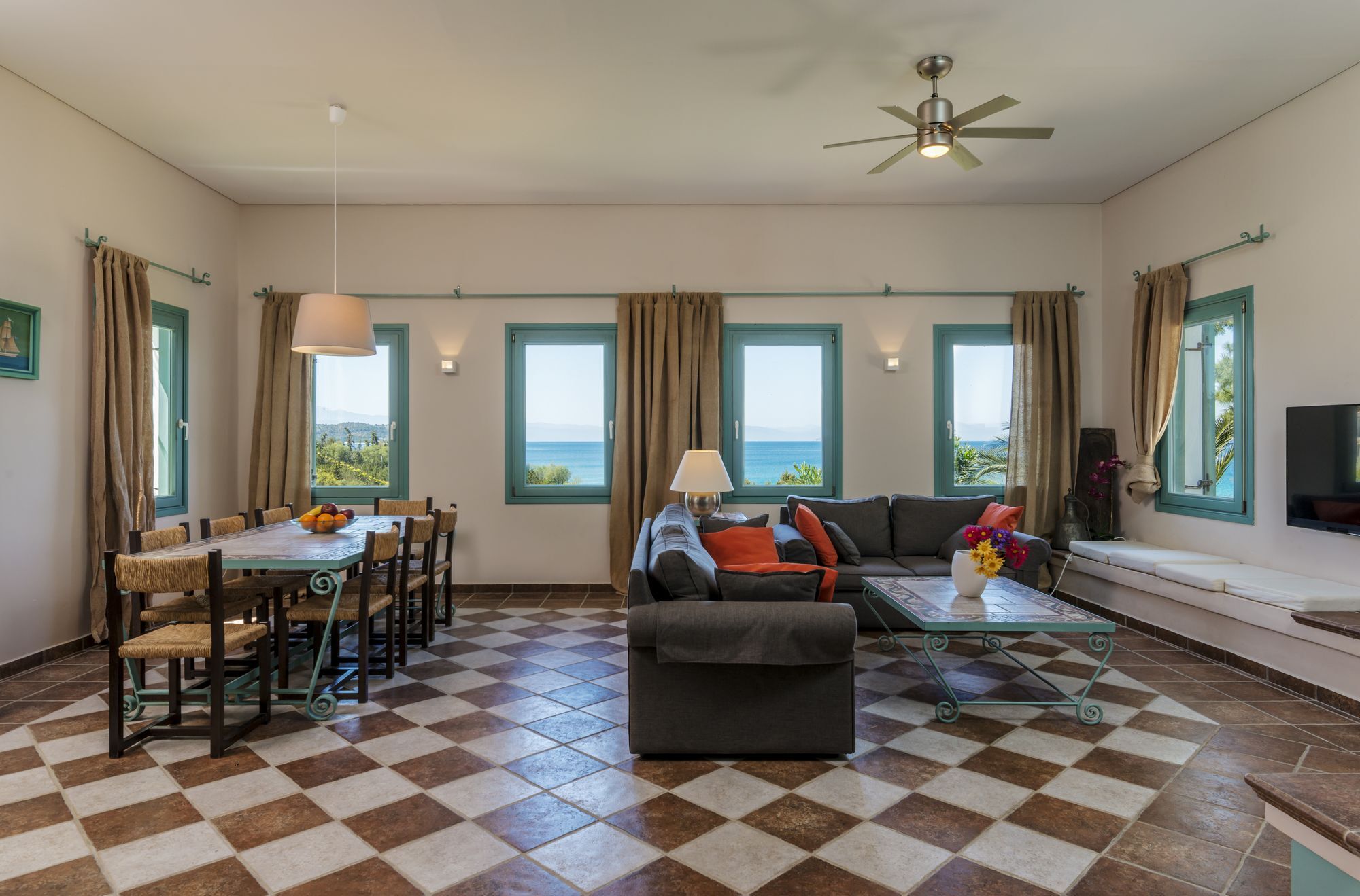 Electra Beachfront Villa Кранидион Экстерьер фото